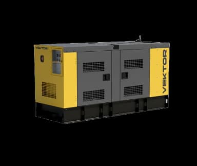 Дизельный генератор Vektor AD-500Y-T400 в шумозащитном кожухе — фото 1