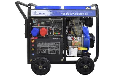 Инверторный дизельный сварочный генератор TSS DGW 7.0/250ED-R3 — фото 1