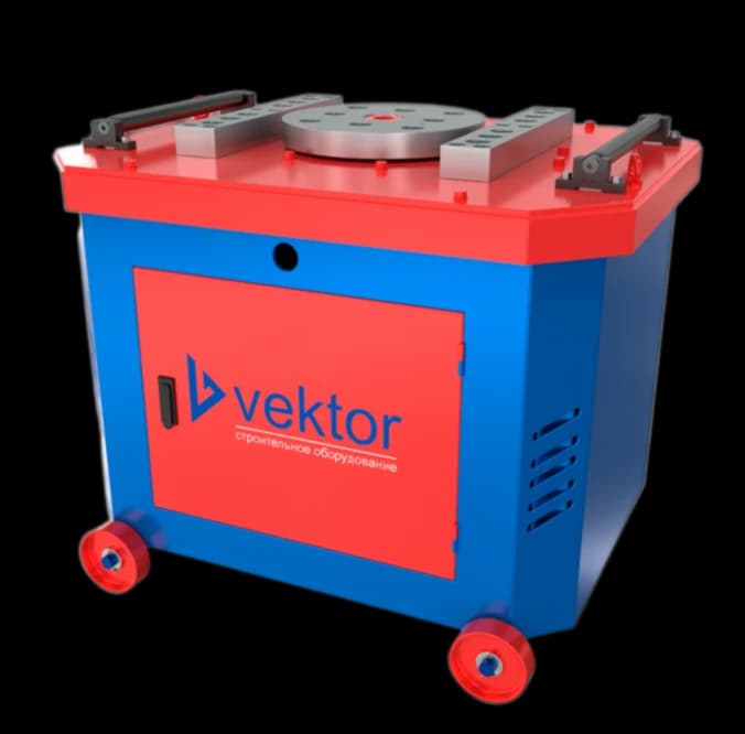 Станок для гибки арматуры Vektor GW40М с электронным блоком управления (ЧПУ)